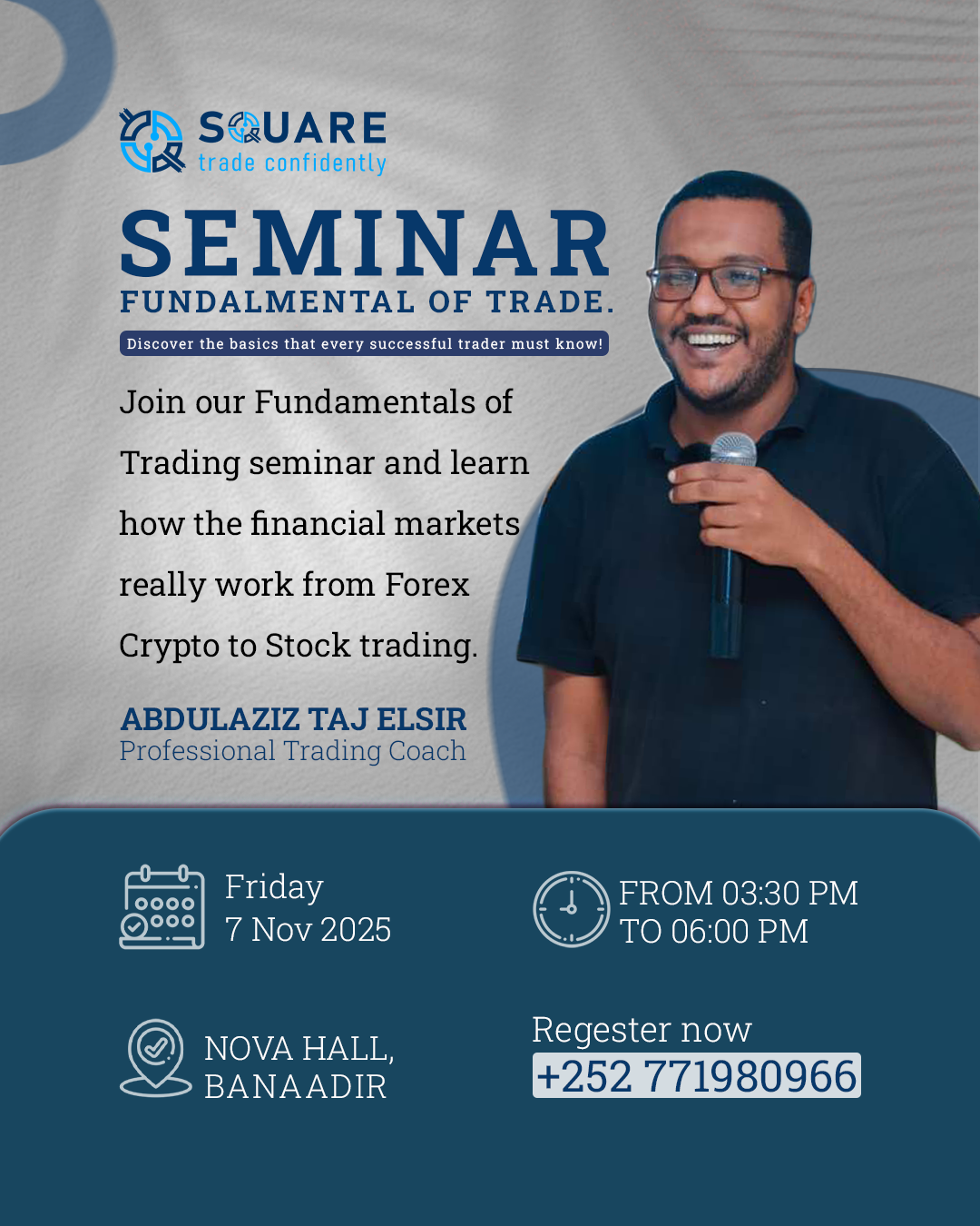 Seminar on Fundamental of trade.